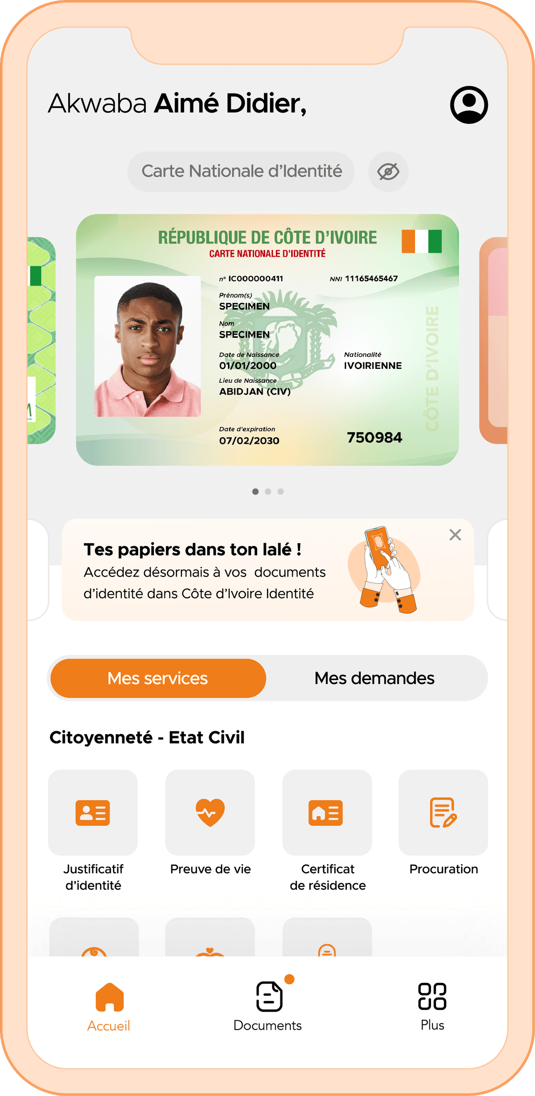 Côte d'Ivoire Identité